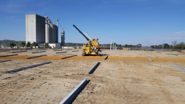 Solar array installation, Willert Construction